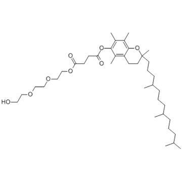 Poly(oxy-1,2-ethanediyl),a-[4-[[(2R)-3,4-dihydro-2,5,7,8-tetramethyl-2-[(4R,8R)-4,8,12-trimethyltridecyl]-2H-1-benzopyran-6-yl]oxy]-1,4-dioxobutyl]-w-hydroxy CAS 9002-96-4