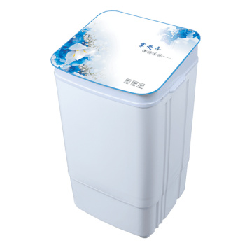 Blue Glass Cover 7KG Single Tub Washing Machine