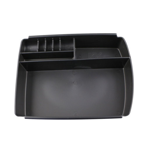 Car Armrest Storage box glove box black ABS