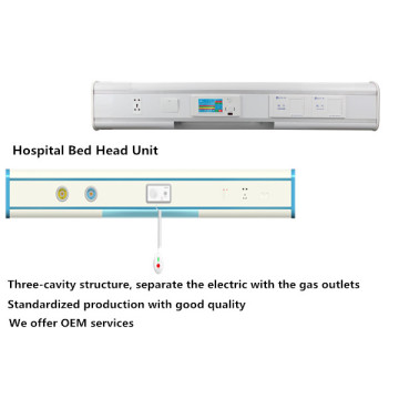 Reasonable Price for Hospital Bed head Using Panel