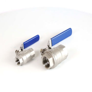 2-PC  Stainless Steel Ball Valve Screw End