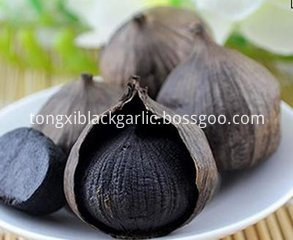 single bulb black garlic