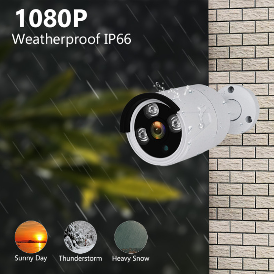 8CH 1080P Wireless Security Camera 12.5