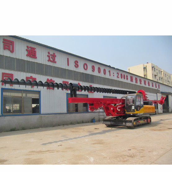 Hydraulic Diesel Auger Pipe Drill Rig