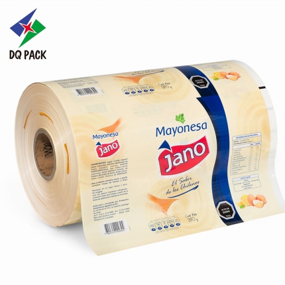 Flexible packaging plastic film roll for snack