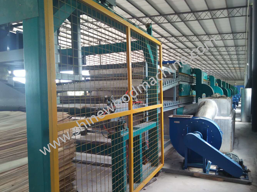 Wood Veneer Dryer Machine 