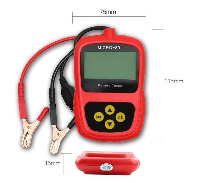 battery tester size