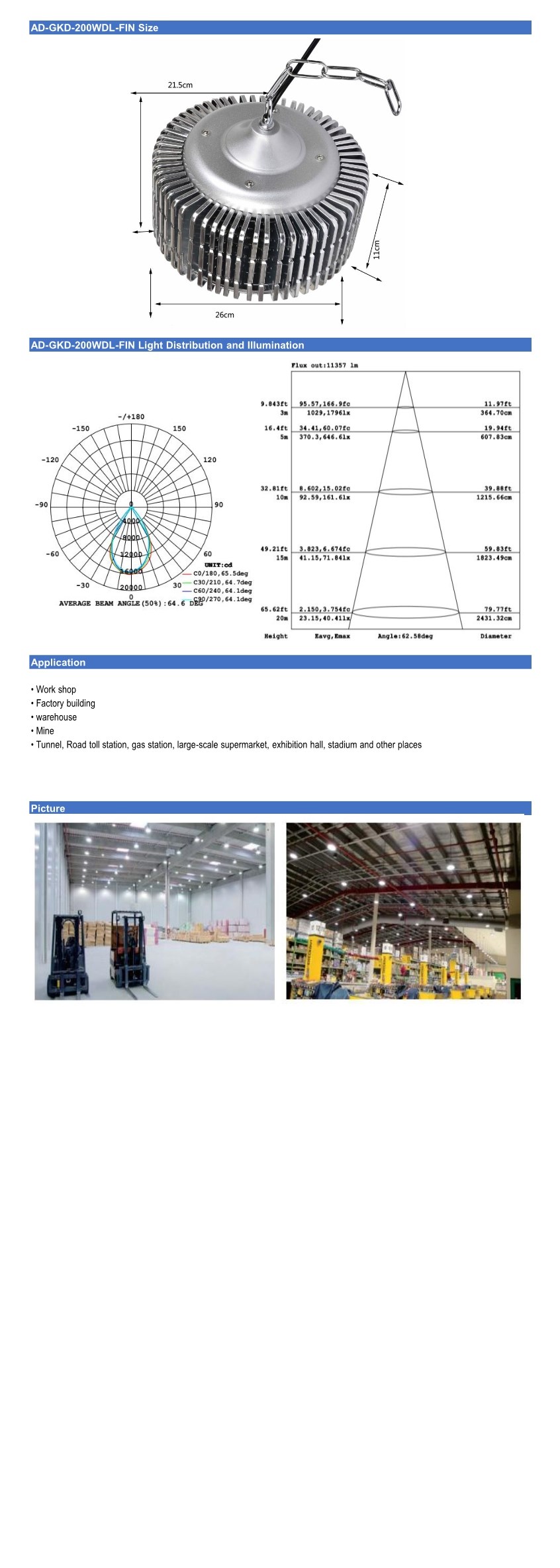 LED High Bay Light