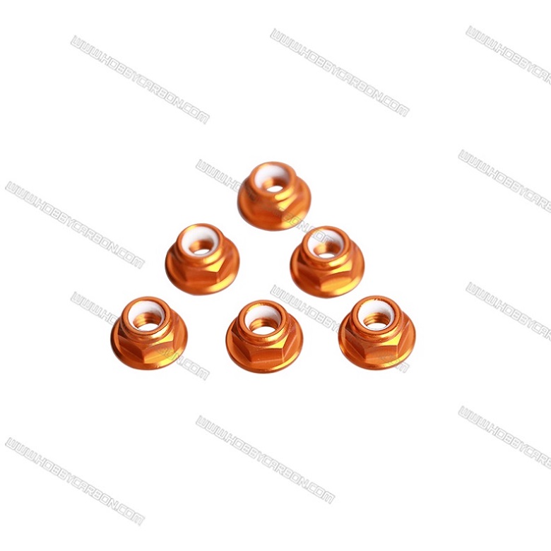 aluminum alloy flange nut