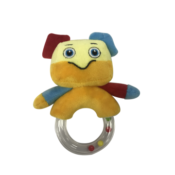Plush Robot Rattle Toy