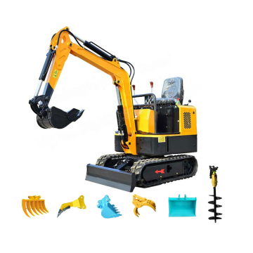 1ton Digging machine crawler  mini excavator price
