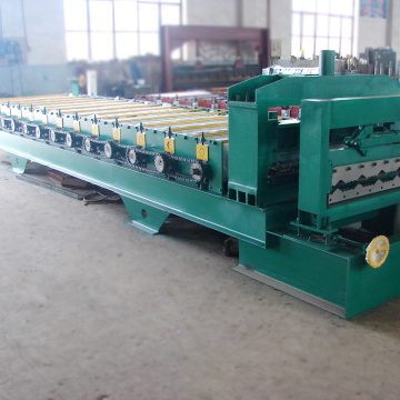 Latest double layer glazed roll forming machine