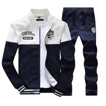 Autumn Fashion Men's Sports Casual Baseball Style Tracksuits