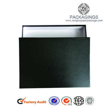 Luxury standard Black Matt Paper apparel Box