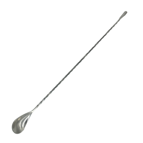 Stainless Steel Spiral Pattern Mixing Spoon