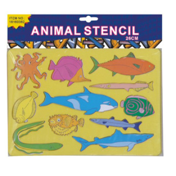 Lovely Plastic Animal Stencil
