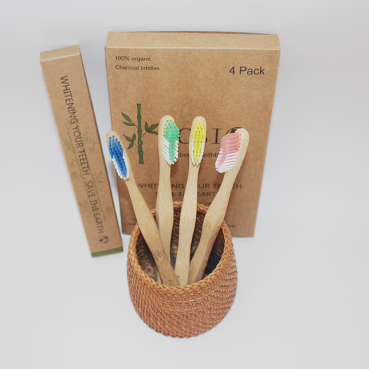 Custom Bamboo Toothbrushes Whiten Teeth