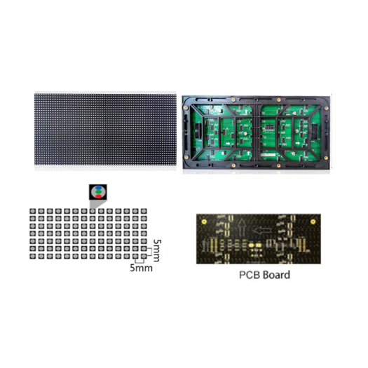 PH5 Outdoor LED Display Module with 320x160mm