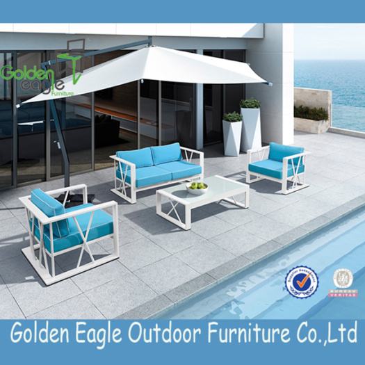 Outdoor Furniture And Wicker Sofa With Pe Rattan