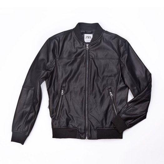 Men`s PU biker jacket