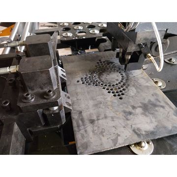 CNC Steel Sheet Punching Marking Machine