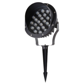 Dimmable Aluminum Black CREE LED Spike Light 24W
