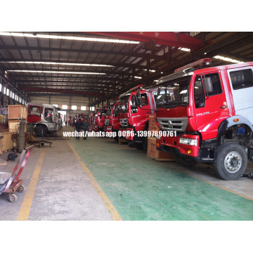 SINOTRUCK 4X2 6000liters Water Foam Fire Truck