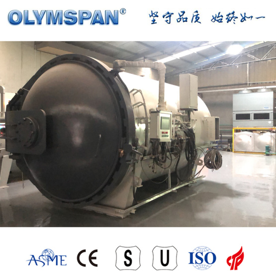 ASME standard composite part curing autoclave