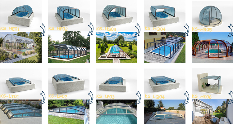 pool enclosure style