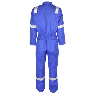 Antistatic and flame resistant safety work uniform