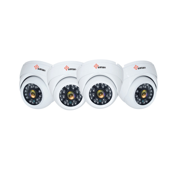 Dome IP cctv camera 6 pack night vision