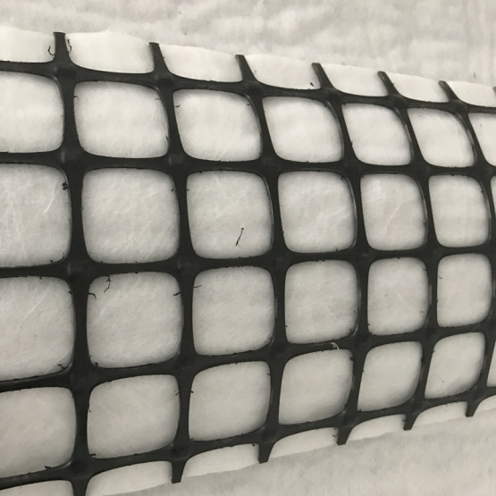 PP Geogrid Combined With Nonwoven Geotextile