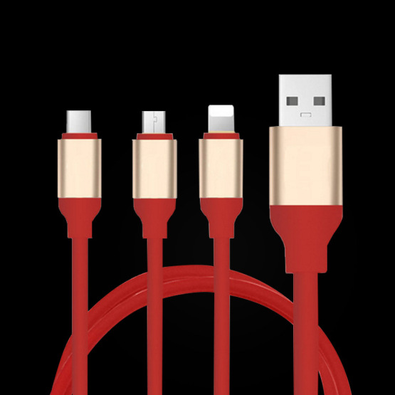 2.4A 3 in 1 of usb cable