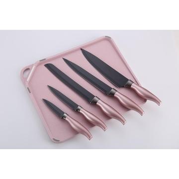 New Kitchen Knife Set with Cutting Board