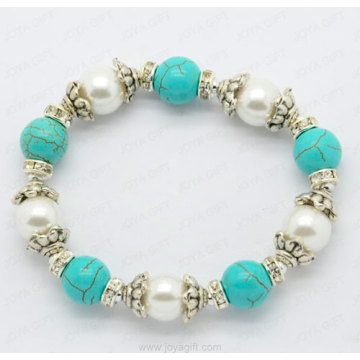 Turquoise Pearl bracelet