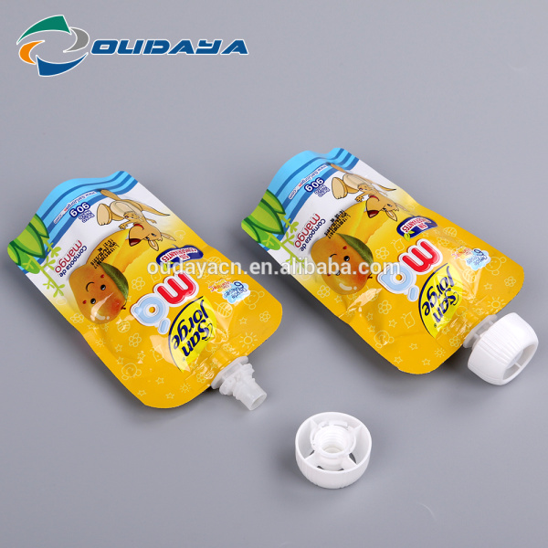 Aluminum Foil Pouch Food Packaging Mango Juice Pouch