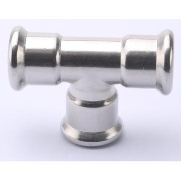 Stainless steel 304/316L equal tee