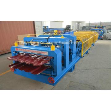 Roof Glazed IBR Double Roll Forming Machine