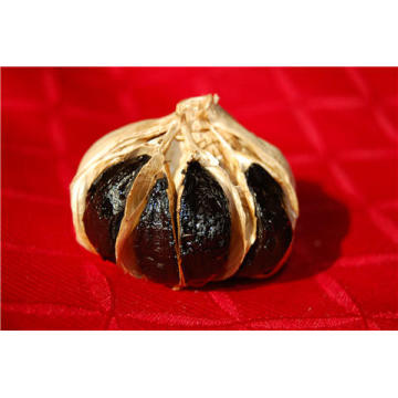 a Popular food of black garlic