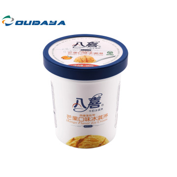 800ml 30oz plastic iml container with lid