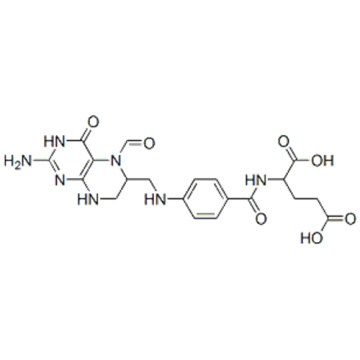 L-Glutamic acid,N-[4-[[(2-amino-5-formyl-3,4,5,6,7,8-hexahydro-4-oxo-6-pteridinyl)methyl]amino]benzoyl] CAS 58-05-9