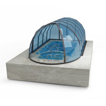Retractable Swimming Pool Cover With Remote Control