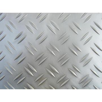 Five-bar pattern aluminium sheet