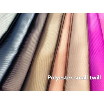 100% Polyster Microfiber Small Twill Dyed