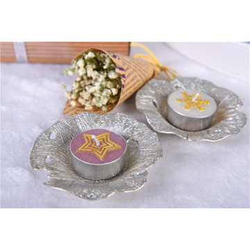 Decorative Paraffin Wax White Tealight Candle Unscented