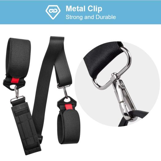 Ski Carrier Strap Shoulder Sling with Cushioned Pad