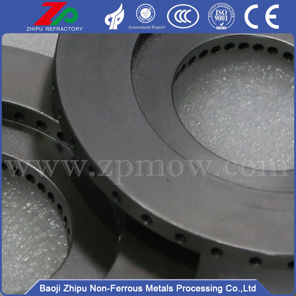 Forging punching tantalum flange