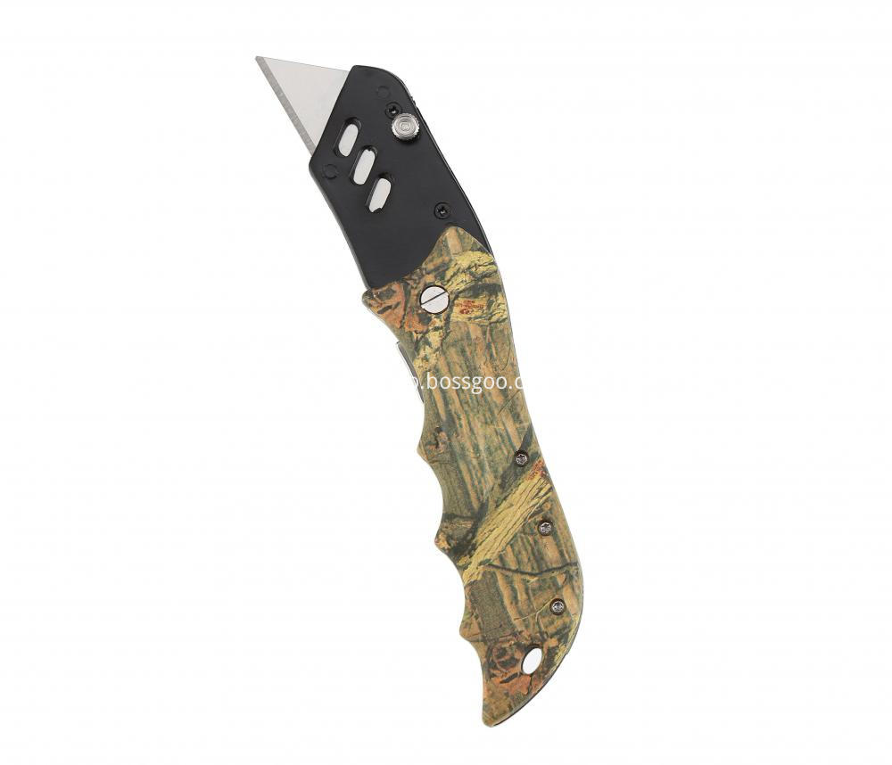 Camouflage Handle Utility Knife