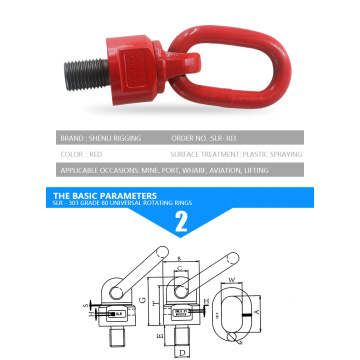 Rigging G80 Lifting Screw Point/Lifting Points