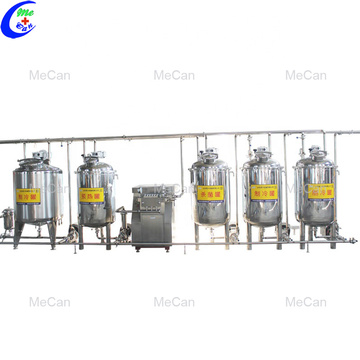 Milk pasteurizer machine production line